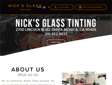 Tablet Screenshot of nickglasstinting.com